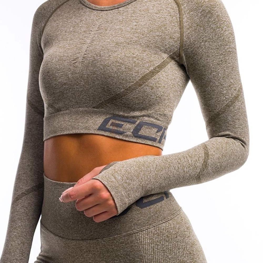 ECHT Khaki Matching Legging Set
